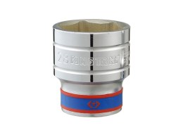 NASADKA KRÓTKA 6-KĄTNA CHROMOWANA 1/2'' 33MM KING TONY