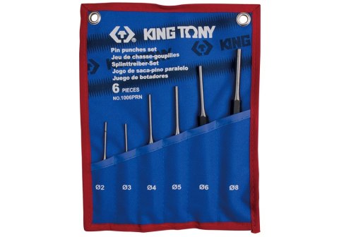 ZESTAW WYBIJAKÓW IGŁOWYCH 6CZ. KING TONY ZESTAW WYBIJAKÓW IGŁOWYCH 6CZ. KING TONY
