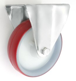 KOŁO TWORZYWO+POLIURETAN 160MM OBUDOWA STAŁA 43BC UN