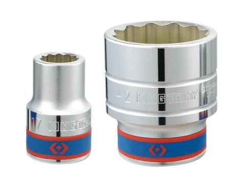 NASADKA KRÓTKA 12-KĄTNA CHROMOWANA 3/4'' 33MM KING TONY NASADKA KRÓTKA 12-KĄTNA CHROMOWANA 3/4'' 33MM KING TONY