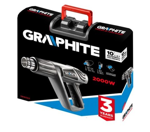 OPALARKA 2000W 250-500 STOPNI GRAPHITE OPALARKA 2000W 250-500 STOPNI GRAPHITE