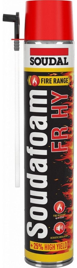 PIANKA OGNIOODPORNA 750 ML WĘŻYKOWA SOUDAL