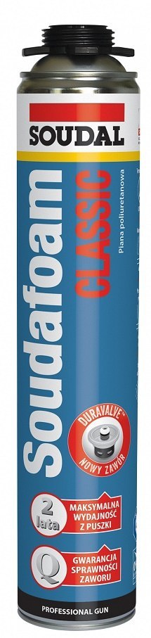 PIANKA PISTOLETOWA 750ML SOUDAL CLASSIC SOUDAL