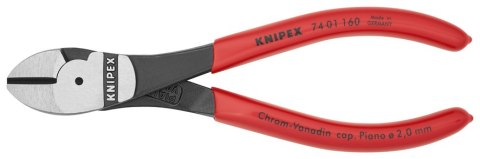 SZCZYPCE TNĄCE BOCZNE O ZWIĘKSZONYM PRZEŁOŻENIU 160MM KNIPEX SZCZYPCE TNĄCE BOCZNE O ZWIĘKSZONYM PRZEŁOŻENIU 160MM KNIPEX