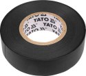 TAŚMA ELEKTROIZOLACYJNA CZARNA 25MM*20M YATO