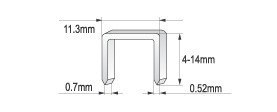 ZSZYWACZ TAPICERSKI 4-14MM ZSZYWKI 0.7M YATO ZSZYWACZ TAPICERSKI 4-14MM ZSZYWKI 0.7M YATO
