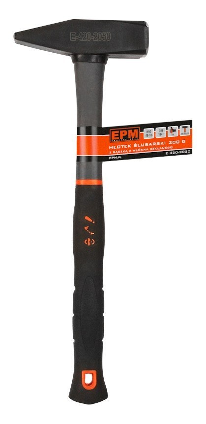 MŁOTEK ŚLUSARSKI RĄCZKA WŁÓKNO SZKLANE TPR 1500G EPM MŁOTEK ŚLUSARSKI RĄCZKA WŁÓKNO SZKLANE TPR 1500G EPM