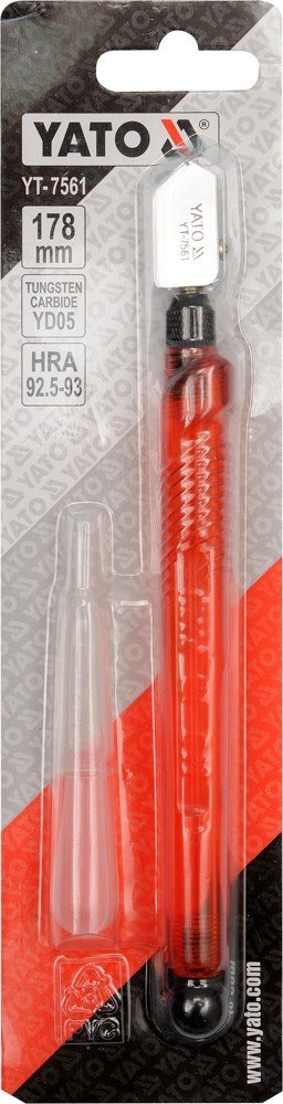 NÓŻ OLEJOWY DO CIĘCIA SZKŁA 178MM YATO