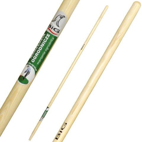 TRZONEK, DRĄŻEK DO GRABI LAKIEROWANY 160CM BIG TRZONEK, DRĄŻEK DO GRABI LAKIEROWANY 160CM BIG