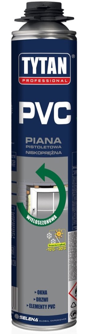 PIANKA 750ML TYTAN DO PCV NISKOROZPRĘŻNA WIELOSEZONOWA PIANKA 750ML TYTAN DO PCV NISKOROZPRĘŻNA WIELOSEZONOWA