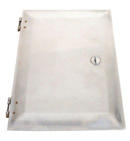 DRZWICZKI Z ZAWIASEM KOMINOWE NIERDZEWNE 140*140MM MAŁE UN