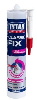 KLEJ MONTAŻOWY TYTAN CLASSICFIX 290ML – PRZEZROCZYSTY, MOCNY CHWYT