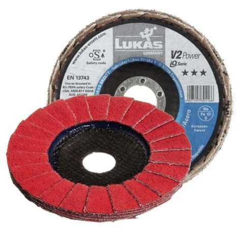 LAMELKA V2 POWER 125 CERAMIC P60 LUKAS LAMELKA V2 POWER 125 CERAMIC P60 LUKAS