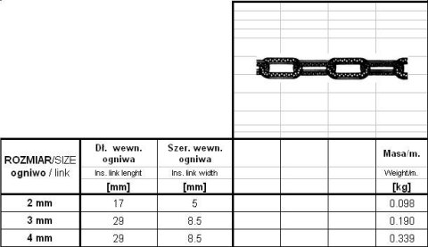 ŁAŃCUCH KWADRATOWY 4MM BRĄZOWY UN ŁAŃCUCH KWADRATOWY 4MM BRĄZOWY UN