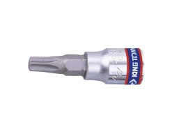 NASADKA TRZPIENIOWA 1/4 Z KOŃCÓWKĄ TORX T10 KING TONY