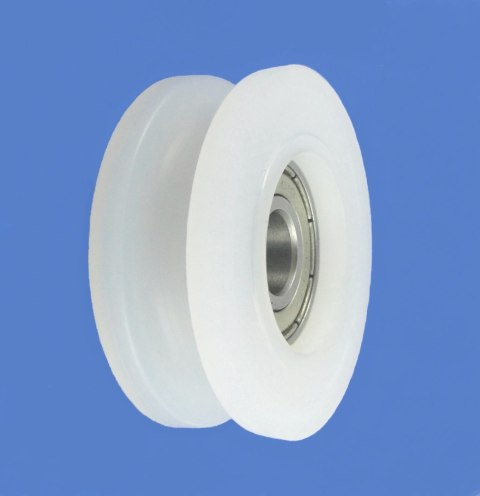 ROLKA Z TWORZYWA 45MM ŁOŻYSKOWANA, NA LINKĘ C45/6Ł UN ROLKA Z TWORZYWA 45MM ŁOŻYSKOWANA, NA LINKĘ C45/6Ł UN