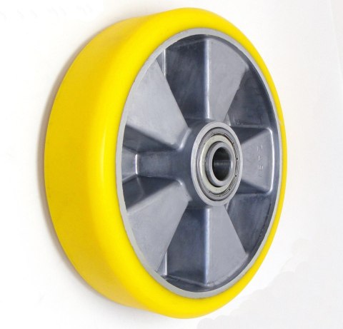 KOŁO ALUMINIUM-POLIURETAN 200MM BEZ OBUDOWY A60P UN KOŁO ALUMINIUM-POLIURETAN 200MM BEZ OBUDOWY A60P UN