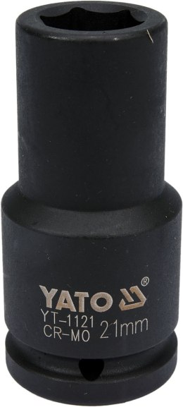 NASADKA DŁUGA UDAROWA 6-KĄTNA 3/4'' 21MM YATO