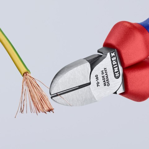 SZCZYPCE TNĄCE BOCZNE 160MM, POWLEKANE KNIPEX SZCZYPCE TNĄCE BOCZNE 160MM, POWLEKANE KNIPEX