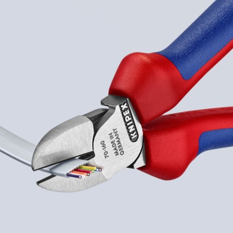 SZCZYPCE TNĄCE BOCZNE 160MM, POWLEKANE KNIPEX SZCZYPCE TNĄCE BOCZNE 160MM, POWLEKANE KNIPEX