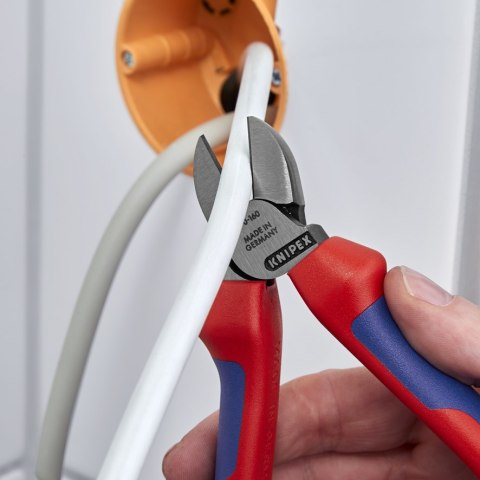 SZCZYPCE TNĄCE BOCZNE 160MM, POWLEKANE KNIPEX SZCZYPCE TNĄCE BOCZNE 160MM, POWLEKANE KNIPEX