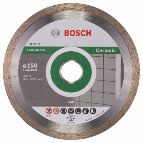 TARCZA DIAMENTOWA GŁADKA PRO-ECO 150MM BOSCH TARCZA DIAMENTOWA GŁADKA PRO-ECO 150MM BOSCH