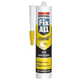 USZCZELNIACZ HYBRYDOWY FIX ALL TURBO 290ML BIAŁY SOUDAL