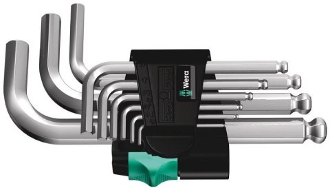 ZESTAW KLUCZY IMBUSOWY HEX-PLUS KRÓTKI Z KULKĄ 9SZT. WERA ZESTAW KLUCZY IMBUSOWY HEX-PLUS KRÓTKI Z KULKĄ 9SZT. WERA