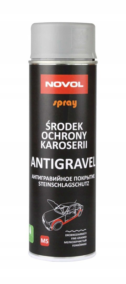 BARANEK OCHRONY KAROSERII SPRAY 500ML SZARY NOVOL UN BARANEK OCHRONY KAROSERII SPRAY 500ML SZARY NOVOL UN