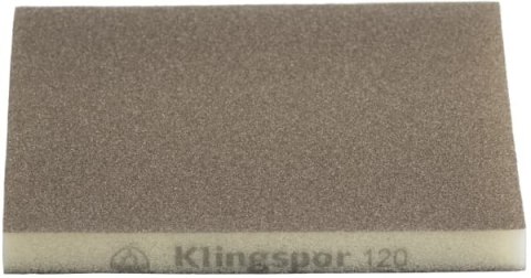 GĄBKA POLERSKA SW501 120*98*13 GRANULACJA 220 271084 KLINGSPOR GĄBKA POLERSKA SW501 120*98*13 GRANULACJA 220 271084 KLINGSPOR