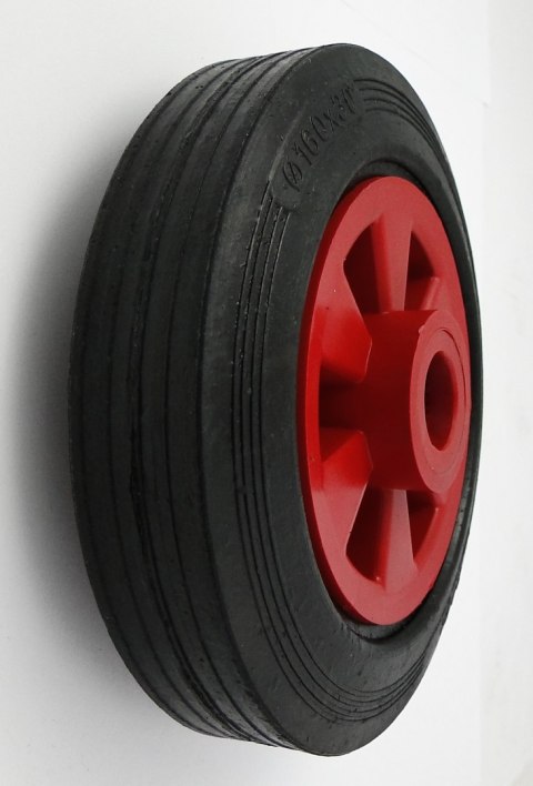 KOŁO TWORZYWO+GUMA 160MM BEZ OBUDOWY 41T+OŚKA UN KOŁO TWORZYWO+GUMA 160MM BEZ OBUDOWY 41T+OŚKA UN