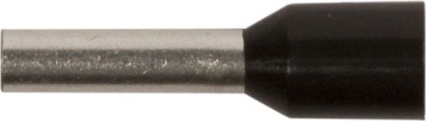 KOŃCÓWKA TULEJKOWA IZOLOWANA 1,5/2.8MM CZARNA 006041 100 SZT UN KOŃCÓWKA TULEJKOWA IZOLOWANA 1,5/2.8MM CZARNA 006041 100 SZT UN
