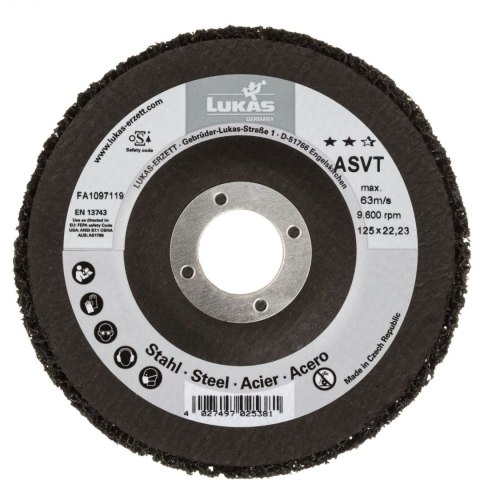 LAMELKA Z WŁÓKNINY ASVT 125MM LUKAS LAMELKA Z WŁÓKNINY ASVT 125MM LUKAS