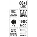 LAMPA DIODOWA WARSZTATOWA LED 60+1 YATO