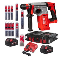 MŁOTOWIERTARKA SDS+ M18BLHX100P-502P 2*5.0AH + ACC MILWAUKEE