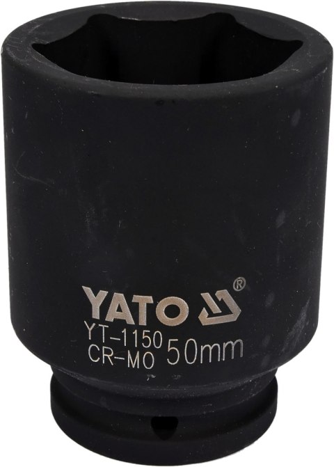 NASADKA DŁUGA UDAROWA 6-KĄTNA 3/4'' 50MM YATO NASADKA DŁUGA UDAROWA 6-KĄTNA 3/4'' 50MM YATO