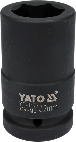NASADKA DŁUGA UDAROWA 6-KĄTOWA 1'' 32MM YATO