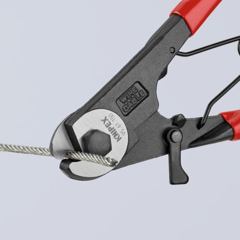 NOŻYCE DO LIN STALOWYCH 150MM. KNIPEX NOŻYCE DO LIN STALOWYCH 150MM. KNIPEX