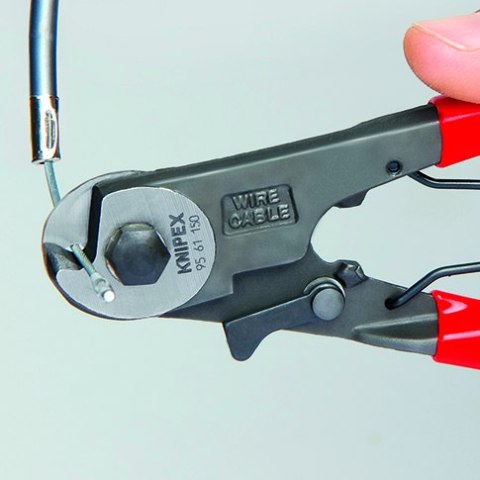 NOŻYCE DO LIN STALOWYCH 150MM. KNIPEX NOŻYCE DO LIN STALOWYCH 150MM. KNIPEX