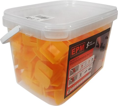 SYSTEM UKŁADANIA PŁYTEK EASY LEVELING 200 KLIPSÓW 2MM EPM SYSTEM UKŁADANIA PŁYTEK EASY LEVELING 200 KLIPSÓW 2MM EPM
