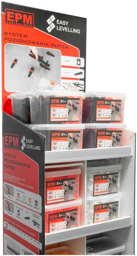 SYSTEM UKŁADANIA PŁYTEK EASY LEVELING 200 KLIPSÓW 2MM EPM SYSTEM UKŁADANIA PŁYTEK EASY LEVELING 200 KLIPSÓW 2MM EPM