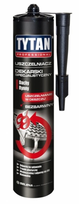 USZCZELNIACZ SPECJALISTYCZNY DEKARSKI TYTAN 280ML BRĄZOWY TYTAN