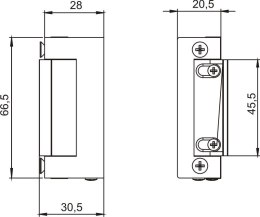 ZACZEP ELEKTROMAGNETYCZNY Z WYŁĄCZNIKIEM LOB