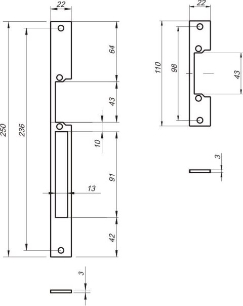 ZACZEP PŁASKI DO ELEKTROZACZEPU RE41B SZEROKOŚĆ 22MM MODEL B LOB ZACZEP PŁASKI DO ELEKTROZACZEPU RE41B SZEROKOŚĆ 22MM MODEL B LOB