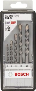 ZESTAW WIERTEŁ CYL-3 FI 4,5,6,6,8,10,12 7SZT. BOSCH