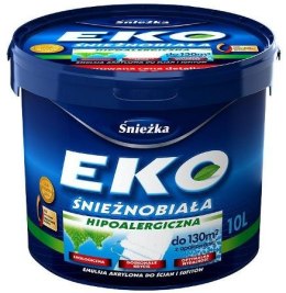EMULSJA AKRYLOWA WEWNĘTRZNA EKO-ŚNIEŻKA BIAŁA 1L ŚNIEŻKA