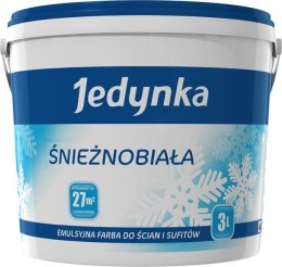 EMULSJA AKRYLOWA WEWNĘTRZNA JEDYNKA ŚNIEŻNOBIAŁA 1L JEDYNKA