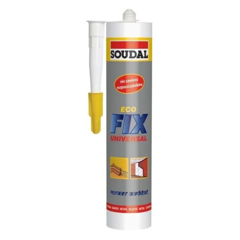 KLEJ ECO FIX UNIVERSAL 280ML SOUDAL KLEJ ECO FIX UNIVERSAL 280ML SOUDAL