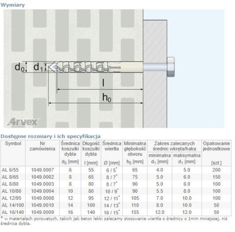 KOSZULKA PRZEDŁUŻANA AL 06/55MM ARVEX KOSZULKA PRZEDŁUŻANA AL 06/55MM ARVEX