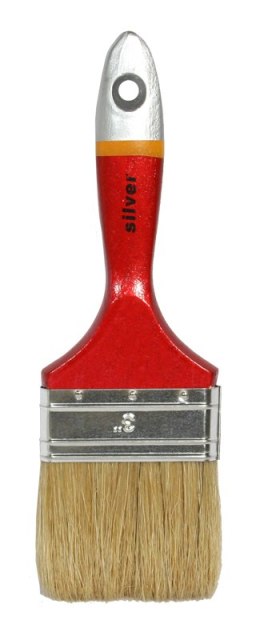 PĘDZEL ANGIELSKI PŁASKI SILVER 50MM - 2' EPM